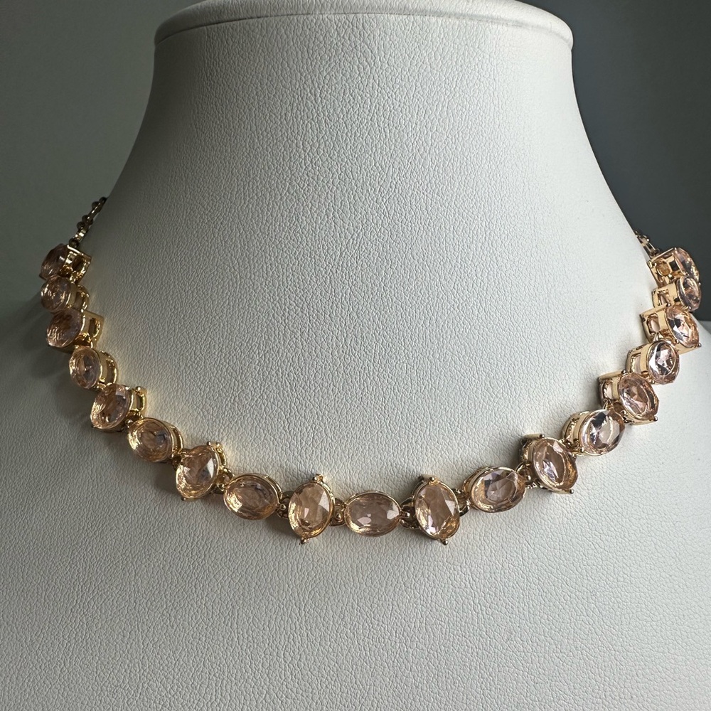 Express Choker, Pink Ice colored glass gemstones, nwt - Picture 8 of 17